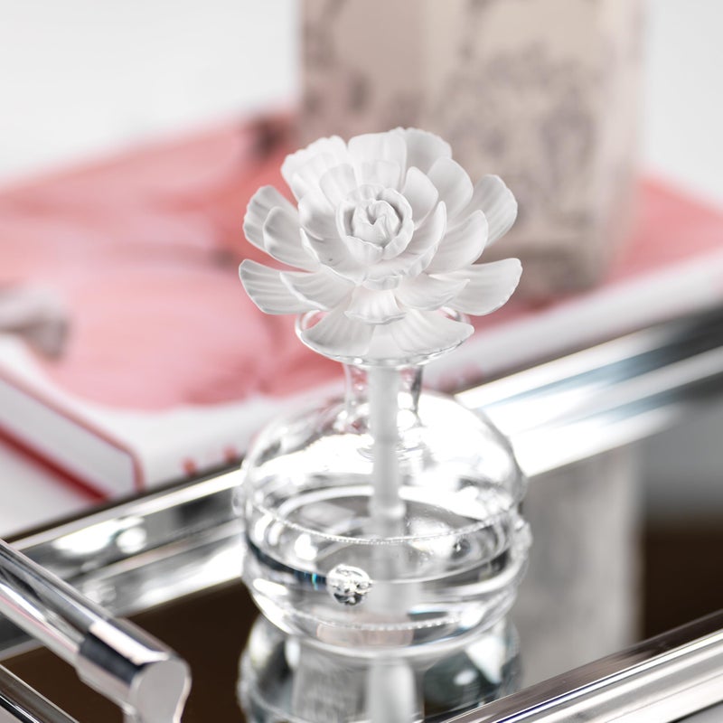 Zodax - Grand Casablanca Mini Porcelain Diffuser - Peony - Image 4